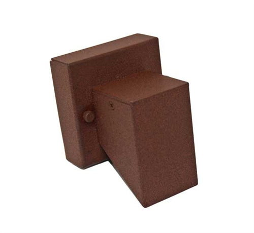 Focus Industries SL-57-CLEDP412V-ATV 12V 4W LED Panel, Surface Canopy Light, Antique Verde Finish