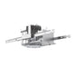 Gotham EVO4 30/07 WD MVOLT GZ10 WR 4" LED Recessed Lighting, 3000K, Wide Distribution, 120-277V, 0-10V Dims to 10%, White Reflector and Flange