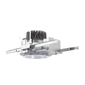 Gotham EVO6 30/15 MD MVOLT GZ10 AR LSS 6" LED Recessed Lighting, 3000K, 1000 Lumens, Medium Distribution, 120-277V, 0-10V Driver Dims to 10%, Clear Reflector and Flange, Semi-Specular Finish