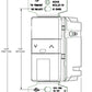 Greengate OSW-P-010-BK 1200W 120V/AC-60Hz / 2200W 277V/AC-60Hz LED and Fluorescent Single Pole / 3-Way 0-10V Occupancy Dimmer Sensor, Black