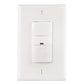 Greengate OSW-P-010-W 1200W 120V/AC-60Hz / 2200W 277V/AC-60Hz LED and Fluorescent Single Pole / 3-Way 0-10V Occupancy Dimmer Sensor, White