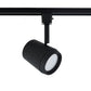 WAC H-7030-CS-BK Ocularc LED H Trac Light, 120V, 2700K/3000K/3500K/4000K/5000K, 90 CRI, Black