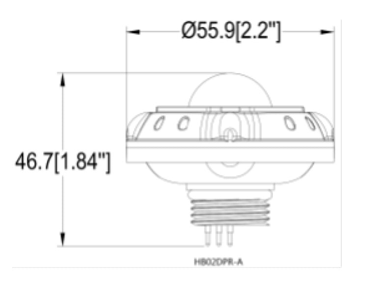 Columbia Lighting HB03DPR PIR Occupancy Sensor