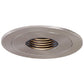 Halo Recessed 1419SN 4" Low Voltage Pinhole Downlight Baffle Trim, Black Baffle with Satin Nickel Trim Ring