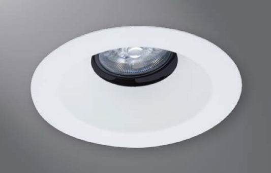 Halo Recessed Lighting 1430BN 4" Conical Reflector, Open Trim, 35° Tilt, Brushed Nickel