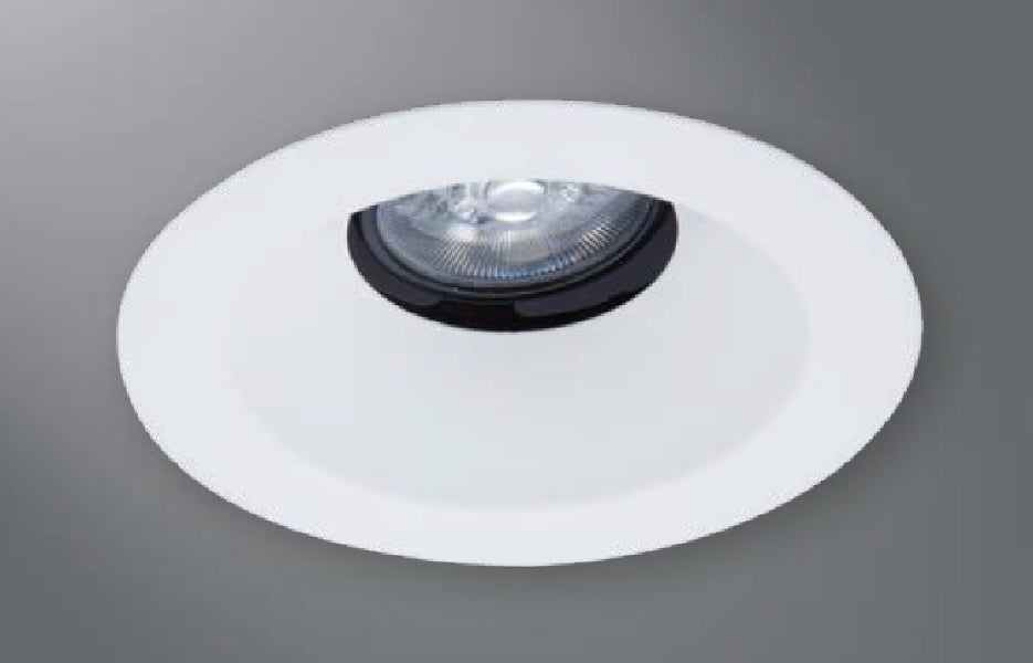 Halo Recessed Lighting 1430GB 4" Conical Reflector, Open Trim, 35° Tilt, German Bronze
