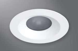 Halo Recessed Lighting 1433H 4" Conical Reflector, Diffuse Lens, 35° Tilt, Haze