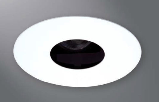 Halo Recessed Lighting 1434MW 4" Round Pinhole, Open, 35 degree Tilt, Matte White