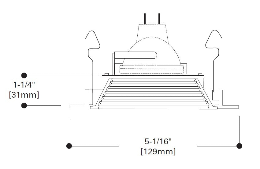 Halo Recessed 1493SL 4" Low Voltage Coilex Downlight Baffle Reflector Trim, Black Baffle with Silver Trim Ring