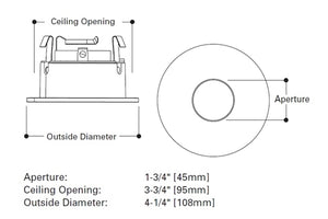 Halo Recessed 3001TBZBB 3" Adjustable Pinhole with BaffleTuscan Bronze with Black Baffle