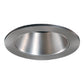 Halo Recessed 3004SN 3" Adjustable Trim Reflector, 35 Degree Tilt, 360 Degree Orientation, Satin Nickel with Satin Nickel Reflector