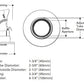 Halo Recessed 3010WH 3" Super-Adjustable Trim, 0-75 Degree Adjustment, 