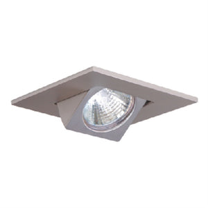 Halo Recessed 3013SN 3" Square Adjustable Gimbal Trim, Satin Nickel