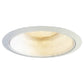 Halo Recessed 310W 6" Coilex Baffle with Metal Trim Ring, White Trim, White Baffle