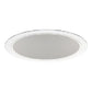 Halo Recessed 4051P 6" Self-Flanged White Reflector, White Trim