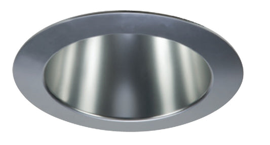 Halo Recessed Commercial 41MDC 4" Conical Reflector, Medium 60 Degree Beam Angle, 1.00 SC, Specular Clear