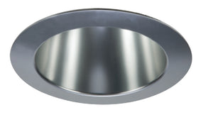 Halo Recessed Commercial 41RWWCWF 4" Conical Reflector, Rotatable Wall Wash with Linear Spread Lens, Specular ClearWhite Flange