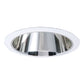Halo Recessed 426 6" Reflector Cone, White Trim, Clear Specular Reflector Cone