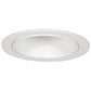 Halo Recessed 5016W 5" Line Voltage Coilex Baffle with Reflector Trim for H5, ET/EI500, H570, H571 and H572 Housings, White Trim, White Baffle