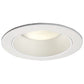 Halo Recessed 5020P 5" Line Voltage Reflector Cone Trim for  BR30 and PAR Lamps in H5 Housings, White with White Reflector