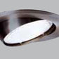 Halo Recessed 5070TBZ 5" Line Voltage Adjustable Gimbal for PAR Lamps in H5 Housings, 30 Degree Adjustable, Tuscan Bronze Trim Ring with Tuscan Bronze Eyeball