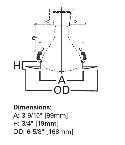 Halo Recessed 5175SN 5" Line Voltage Self-Flanged Trim for BR30 and PAR30 Lamps, Satin Nickel Trim