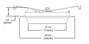 Halo Recessed 594TBZB 5" LED Directional Trim, Tuscan Bronze Eyeball with Baffle, Tuscan Bronze Flange