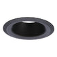 Halo Recessed 6109BKBB 6" Line Voltage Incandescent Coilex Tapered Plastic Baffle, Black Plastic Tapered Coilex Baffle, Black Trim