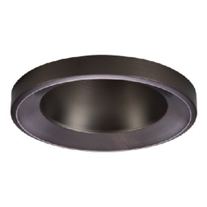 Halo Recessed 6145TBZ 6" Line Voltage Open Wet Location, Shallow Reflector, Self-flange, Tuscan Bronze Shallow Reflector