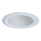 Halo Recessed 6146WH 6" Line Voltage Open Wet Location, Full Reflector, Self-flange, White Reflector