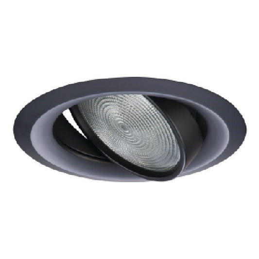 Halo Recessed 6170WH 6" Line Voltage Gimbal 25 Degree Tilt Max, Self- Flange, White