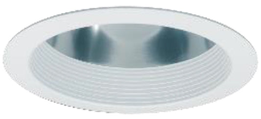 Halo Recessed Commercial 61RWWWB 6" Baffle Reflector, Rotatable Wall Wash with Linear Spread LensWhite Baffle, White Flange
