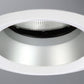 Halo Recessed 6222H 6" Line Voltage Regressed Adjustable 45 Degree Tilt Max, Self-Flange, Haze Reflector, White Trim