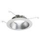 Halo Recessed 692H 6" LED Reflector Trim, Haze (Semi-Specular), White Flange