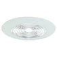 Halo Recessed 73P 6" Line Voltage Fresnel Glass Lens, White Trim, Fresnel Glass Lens