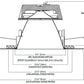 Halo Recessed 81WDW 8" Conical Reflector, Wide Distribution, White Finish, White Flange