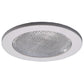Halo Recessed 951PS 4" Line Voltage Shower Trim, White Trim with Full Reflector and Glass Lens
