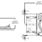 Halo Recessed E44PAR16ICATDR10 4" New Construction LED Ultra-Shallow Line Voltage IC Type Housing, Air Tight, De-rated to 10W for LED Lamps Only