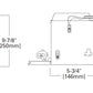 Halo Recessed E550ICAT 5" New Construction LED, Air Tight, IC Type Housing