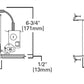 Halo Recessed E5ICATNB 5" New Construction LED, Air Tight, IC Type Housing, No Bracket with E26 Screw Base Housing