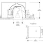 Halo Recessed EI400LVAT 4" New Construction Low Voltage IC Type Housing, Air Tight
