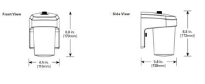 Halo FE0650LPCW 9W LED Entry Light, 83 CRI, 5000K, White