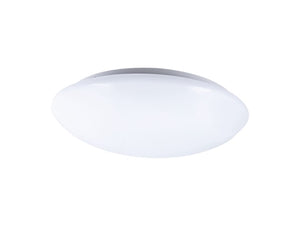 Halo Recessed FM159S1EWHR     18W 15" LED Low Profile Round Flushmount Ceiling Mount and Retrofit Module,  2700K, 3000K, 3500K, 4000K, and 5000K CCT Selectable, 1510 Lumens, 93 CRI, White