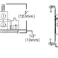 Halo Recessed H27ICAT 6" Shallow Ceiling New Construction, Air Tight, 120V, IC Type Housing