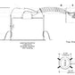 Halo Recessed H27RICT 6" Remodel Line Voltage Shallow IC Type Housing