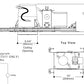 Halo Recessed H36LVTAT 3" New Construction, Air Tight, 12V MR16, GU5.3 Socket, Non-IC Type Housing