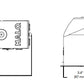 Halo Recessed H36PAR16RICAT 3" Shallow Line Voltage Remodel Housing, GU10 Base, 120V