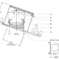 Halo Recessed H47ICT 6" Sloped IC Type Housing for Ceiling from 2/12 to 6/12 Pitch