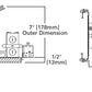 Halo Recessed H550ICAT 5" New Construction LED IC Type Housing, Air Tight