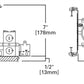Halo Recessed H5ICATNB 5" New Construction 120V IC Type Housing, Air Tight, No Socket Bracket